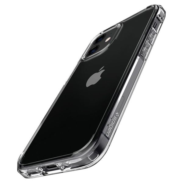 Spigen Ultra Hybrid, zaštitna maska za telefon, prozirna - iPhone 12 mini - Slika 3