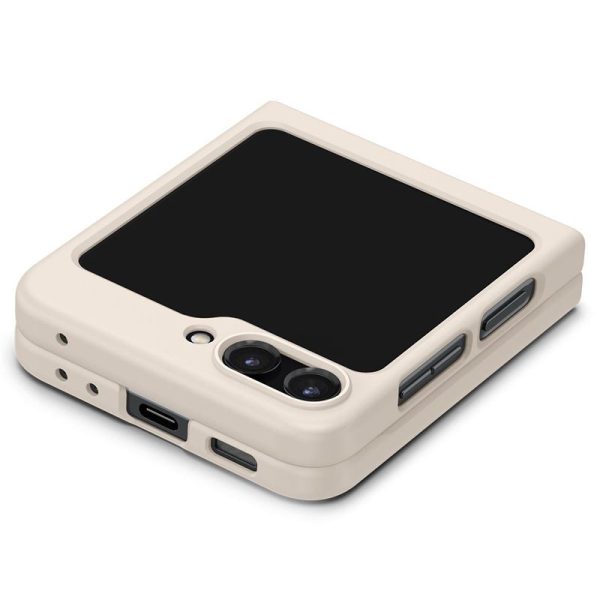 Spigen Air Skin, pearled ivory, zaštitna maska za telefon - Samsung Galaxy Z Flip5 (ACS06231) - Slika 4