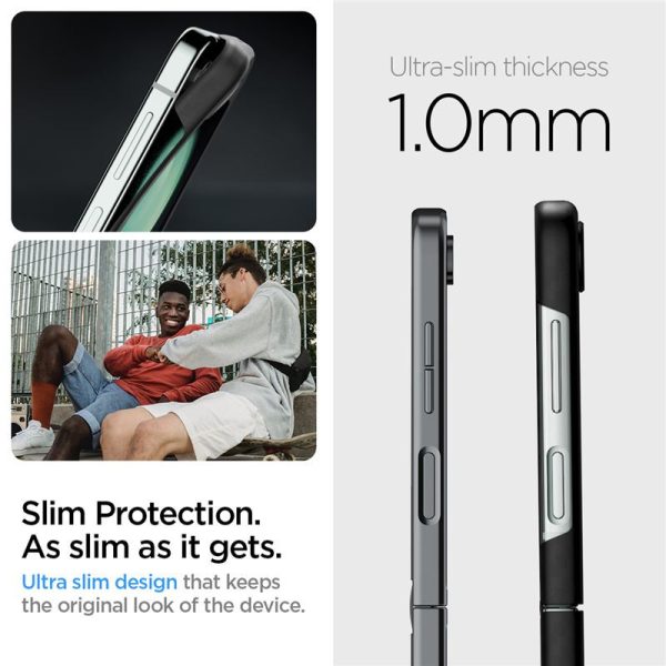 Spigen Air Skin Pro, zaštitna maska za telefon, crna - Samsung Galaxy Z Flip5 (ACS06239) - Slika 8