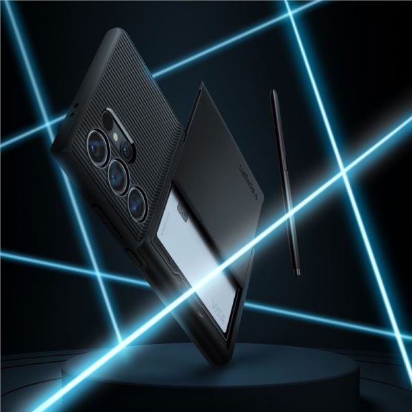 Spigen Slim Armor CS, black zaštitna maska za telefon - Samsung Galaxy S24 Ultra (ACS07306) - Slika 3