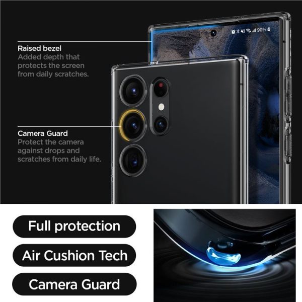 Spigen Liquid Crystal, zaštitna maska za telefon, space - Samsung Galaxy S23 Ultra (ACS05611) - Slika 3