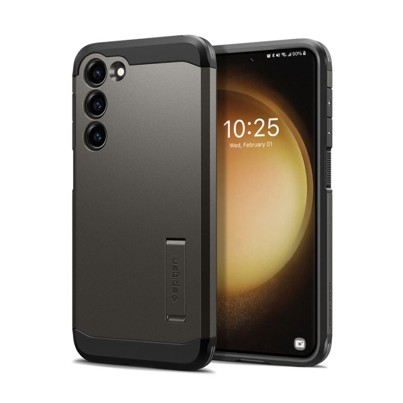 171835-57_61688_01 Spigen Tough Armor, zaštitna maska za telefon, gunmetal - Samsung Galaxy S23 (ACS05719) - Slika 1