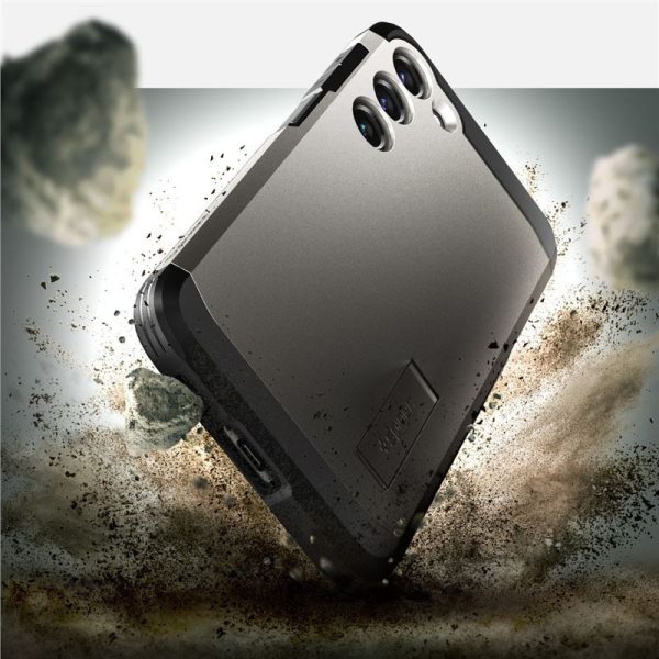 Spigen Tough Armor, zaštitna maska za telefon, gunmetal - Samsung Galaxy S23 (ACS05719) - Slika 2