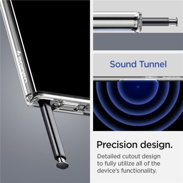 Spigen Liquid Crystal, zaštitna maska za telefon, prozirna - Samsung Galaxy S22 Ultra - Slika 5
