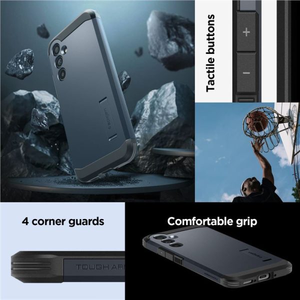 Spigen Tough Armor, zaštitna maska za telefon, metal slate - Samsung Galaxy A54 5G (ACS05884) - Slika 3