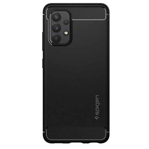 Spigen Rugged Armor, zaštitna maska za telefon, crna - Galaxy A32 (LTE) - Slika 2