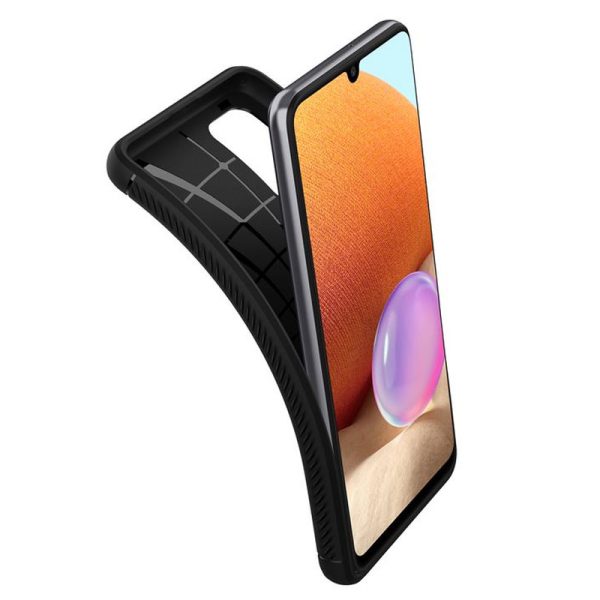 Spigen Rugged Armor, zaštitna maska za telefon, crna - Galaxy A32 (LTE) - Slika 3