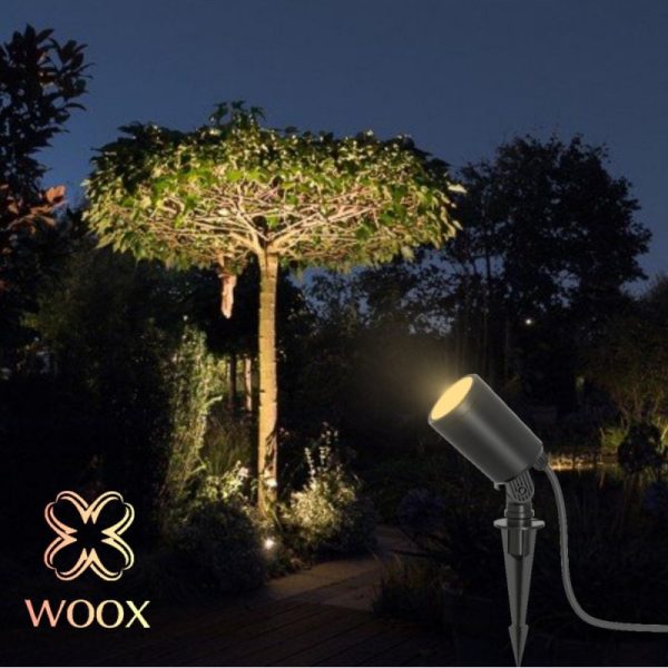 WOOX WiFi Smart LED vrtna svijetiljka RGB+CCT, 7W, 520lm, 3000K-6500K, Amazon Alexa i Google Assistant (R5147) - Slika 2
