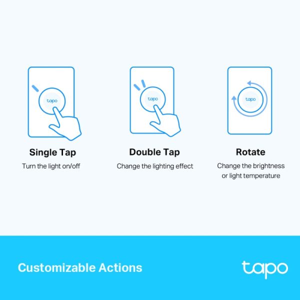 TP-Link Tapo Smart višenamjenska pametna tipka za svijetlo - Slika 4
