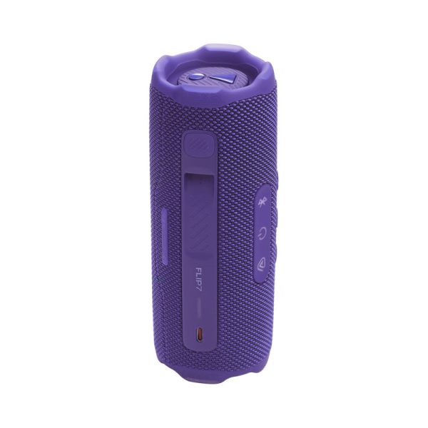 JBL Flip 7 prijenosni zvučnik BT5.4, vodootporan IP68 do 16h slušanja, AI Sound Boost, 45W, Auracast, ljubičasti - Slika 3