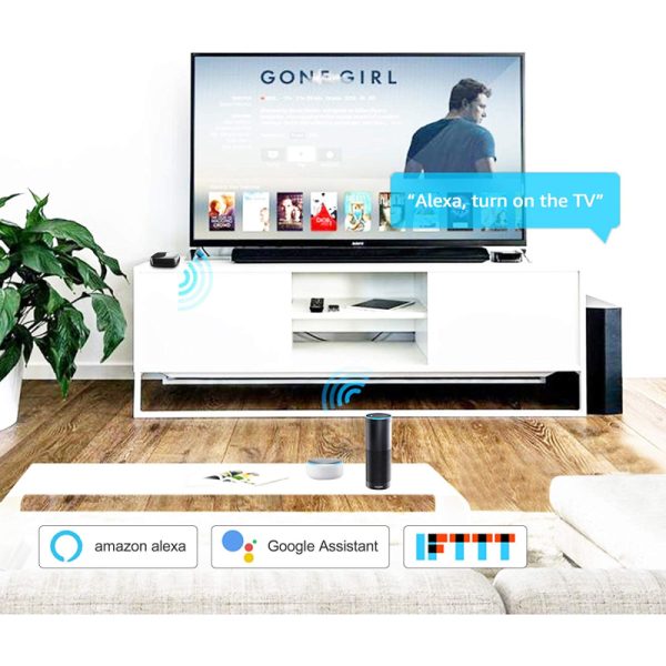 WOOX WiFi Smart univerzalni IR daljinski upravljač, WooxHome app, glasovna kontrola - Alexa & Google Assistant, bijeli (R4294) - Slika 5