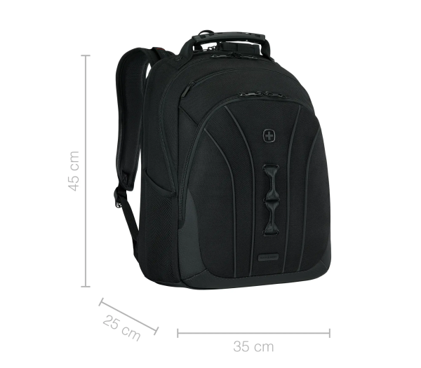 Wenger ruksak (poslovni) Legacy Black Series za prijenosnike do 16", crni - Slika 5