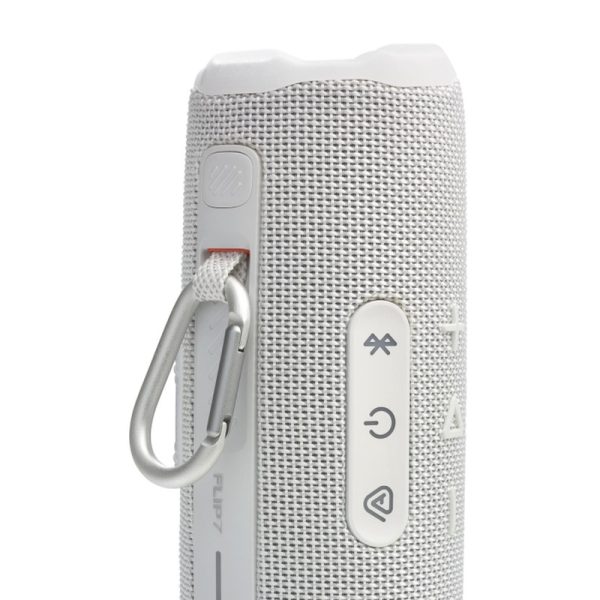 JBL Flip 7 prijenosni zvučnik BT5.4, vodootporan IP68 do 16h slušanja, AI Sound Boost, 45W, Auracast, bijeli - Slika 6