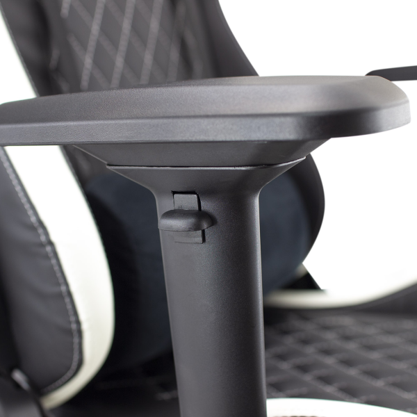 White Shark GAMING STOLICA NITRO GT Crno/Bijela - Slika 2