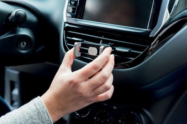 Auto punjač PNY The road kit, 3.4A USB + Micro-USB kabel + Stalak za smartphone za ventilaciju + Type-C adapter, crni - Slika 3