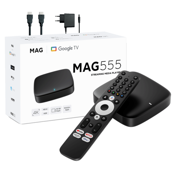Mag Prijemnik IPTV za Stalker midlleware, 4K HDR, Google TV - MAG 555 - Slika 6