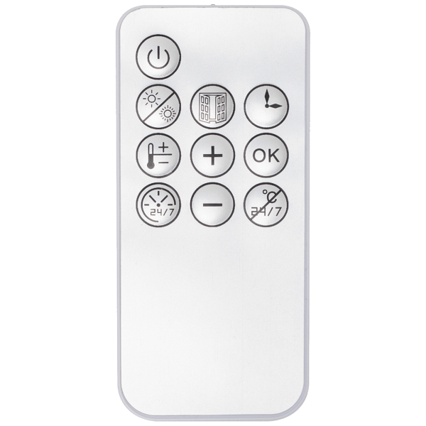 home Grijalica zidna sa držačem za ručnik,2000W,LED display,IP22 - FKF26201 - Slika 4