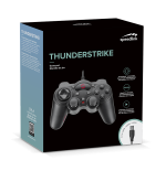 Gamepad SPEEDLINK Thunderstrike, žičani, za PC, mat crni - Slika 2