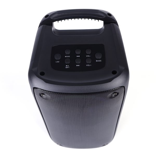 Bluetooth zvučnik, karaoke Media-Tech FUNBOX MT3181, TWS, MP3, USB, microSD, RGB, crni - Slika 5