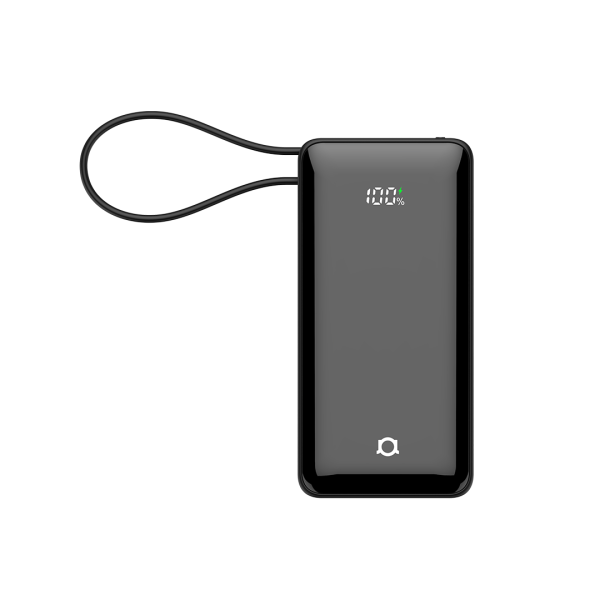 Powerbank Adda Collins PB-005-BK, 10000 mAh, LED zaslon, PD20W + QC22.5W, Type C ulaz, Type C i USB-A izlaz, 3A,crni - Slika 4