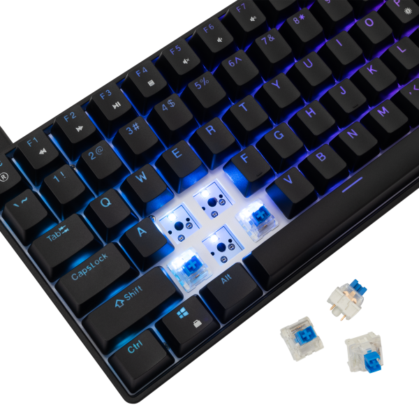 White Shark Tipkovnica GK-005122 HAMACHI Mehanicka RGB / HR - BLUE SW. - Slika 6
