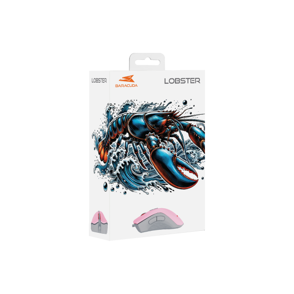 Baracuda MIŠ BGM-084 LOBSTER Rozi - Slika 6