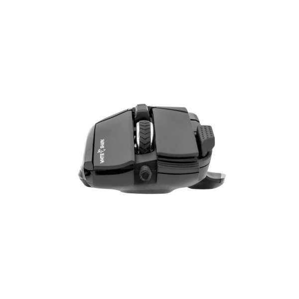 White Shark MIŠ GM-9006 MARROK Crni RGB / 12.000 dpi - Slika 5
