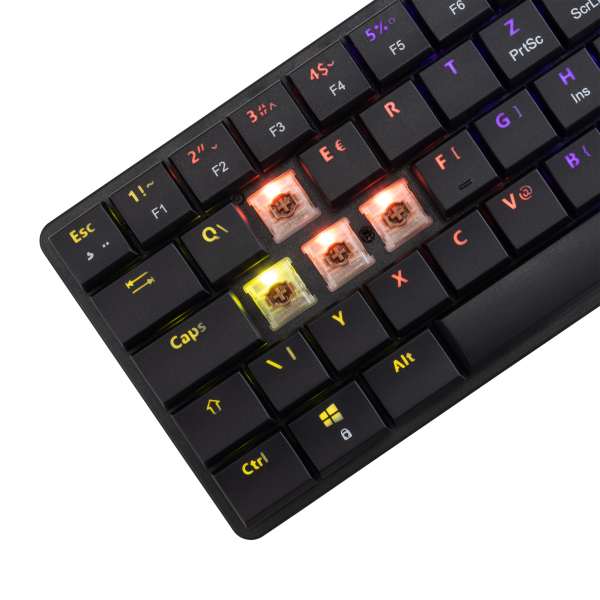 White Shark TIPKOVNICA GK-006132 NAGAMAKI Crna-Mehanicka/ HR-BROWN.SW - Slika 4