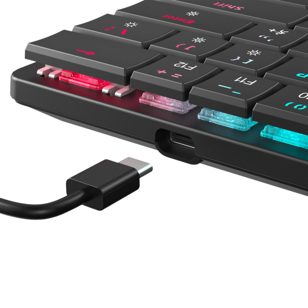 White Shark TIPKOVNICA GK-006132 NAGAMAKI Crna-Mehanicka/ HR-BROWN.SW - Slika 6