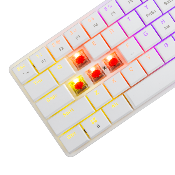 White Shark TIPKOVNICA GK-006212 NAGAMAKI Bijela-Mehanicka / HR-RED.SW - Slika 4