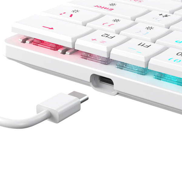 White Shark TIPKOVNICA GK-006212 NAGAMAKI Bijela-Mehanicka / HR-RED.SW - Slika 6