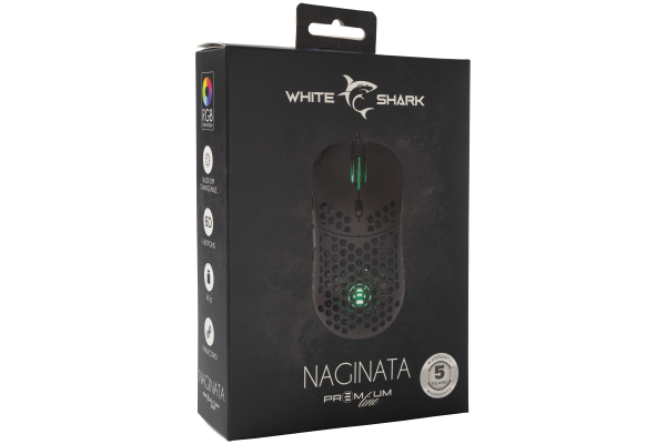 White Shark Premium Linija MIŠ ESL-M4 NAGINATA Crni - Slika 8