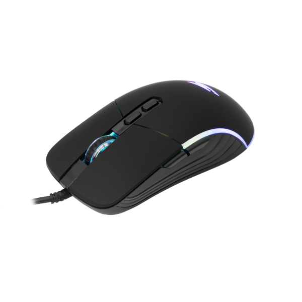 Baracuda MIŠ BGM-011 NAUTILUS Crni RGB / 12.800 dpi - Slika 3