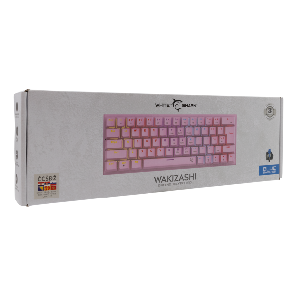 White Shark TIPKOVNICA GK-002422 WAKIZASHI / Roza HR-BLUE.SW - Slika 9