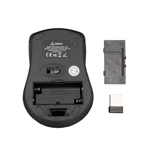 MIŠ SBOX WM-109 Crveni / Bežični - Slika 5