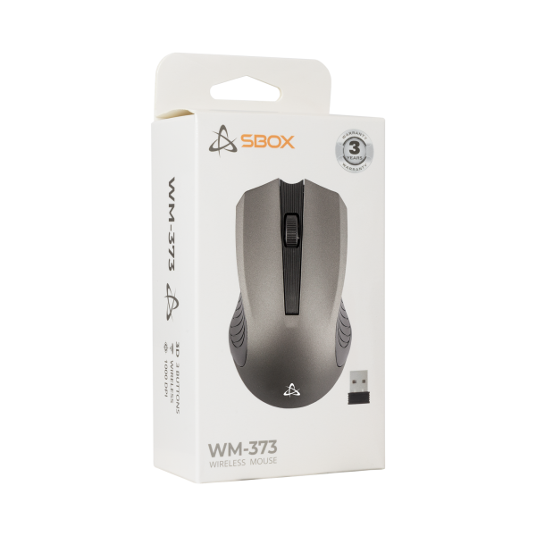 SBOX BEŽIČNI MIŠ WM-373 Sivi - Slika 4