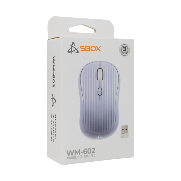 MIŠ SBOX WM-602 Ljubičasti Bežični - Slika 6