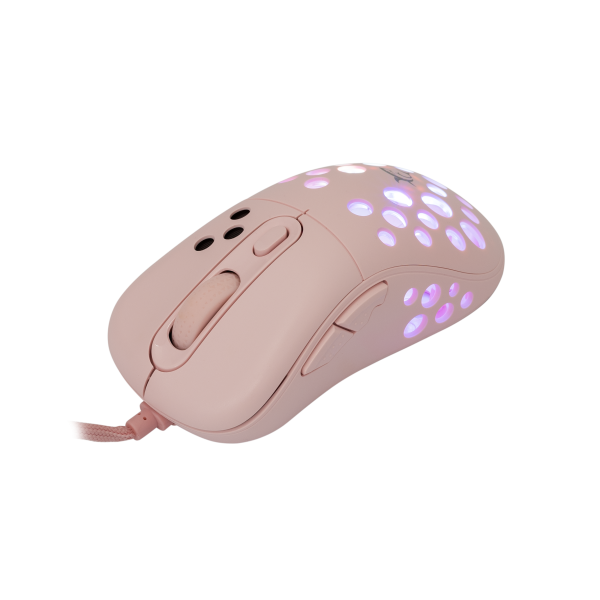 White Shark MIŠ GM-5013 AZRAEL / 12.800 DPI - Roza - Slika 2