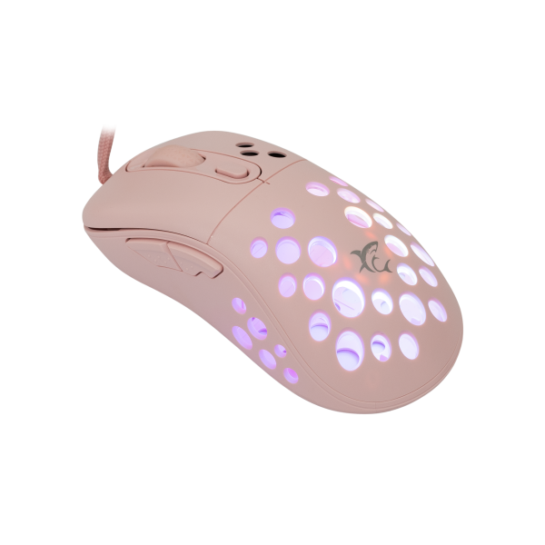 White Shark MIŠ GM-5013 AZRAEL / 12.800 DPI - Roza - Slika 3