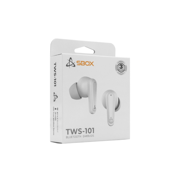 EARBUDS Slušalice + mikrofon SBOX Bluetooth EB-TWS101 Bijele - Slika 5