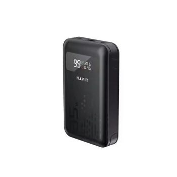 Havit power bank pb5211 45w 10000mahled black 35714 0540090001