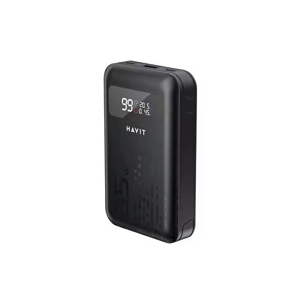 Havit power bank pb5211 45w 10000mahled black 35714 0540090001