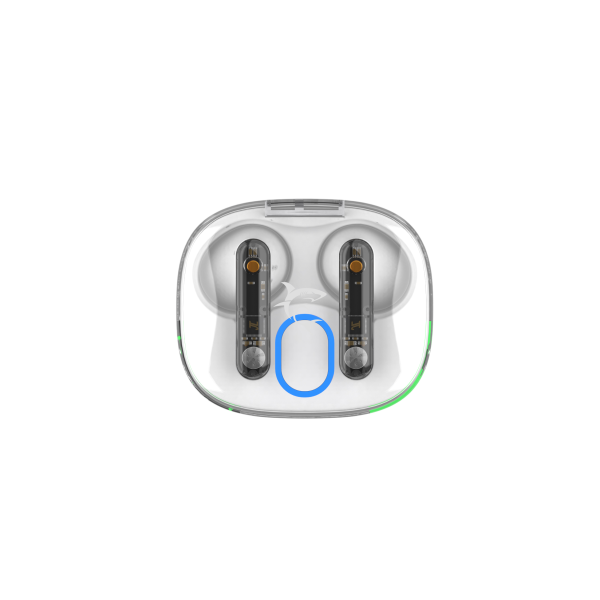 White Shark EARBUDS Slušalice + mikrofon Bluetooth GEB-TWS37 HYPERBEAT Bijele - Slika 2