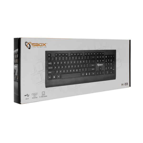 TIPKOVNICA SBOX K-33 / US - Slika 6