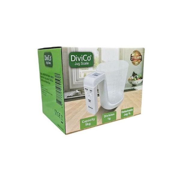 Kuhinjska vaga s mjericom Jug scale DiviCo - Slika 2