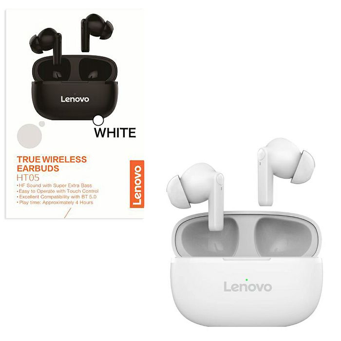 Lenovo slusalice bluetooth tws ht05 bijela 1052020009