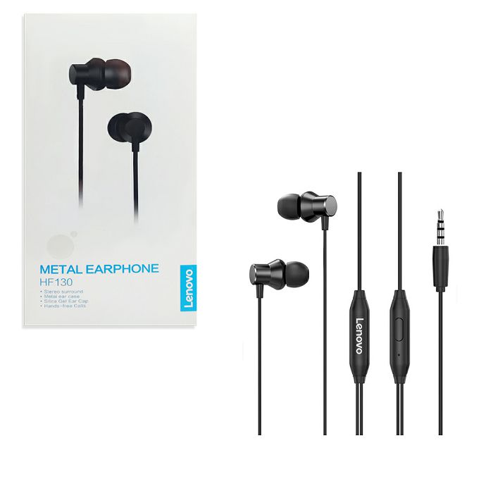 Lenovo slusalice handsfree hf130 crna 1052010004