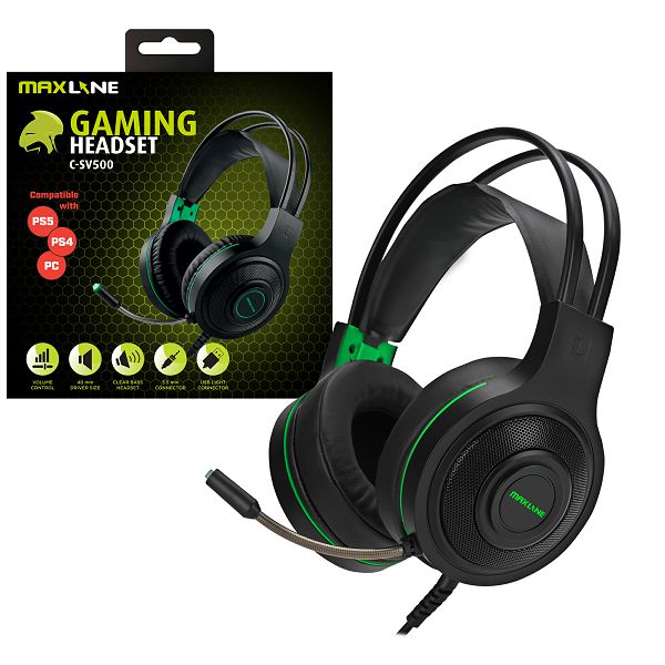 Maxline slusalice c sv500 usb35mm pcps4ps5 mic 96855 0517010108