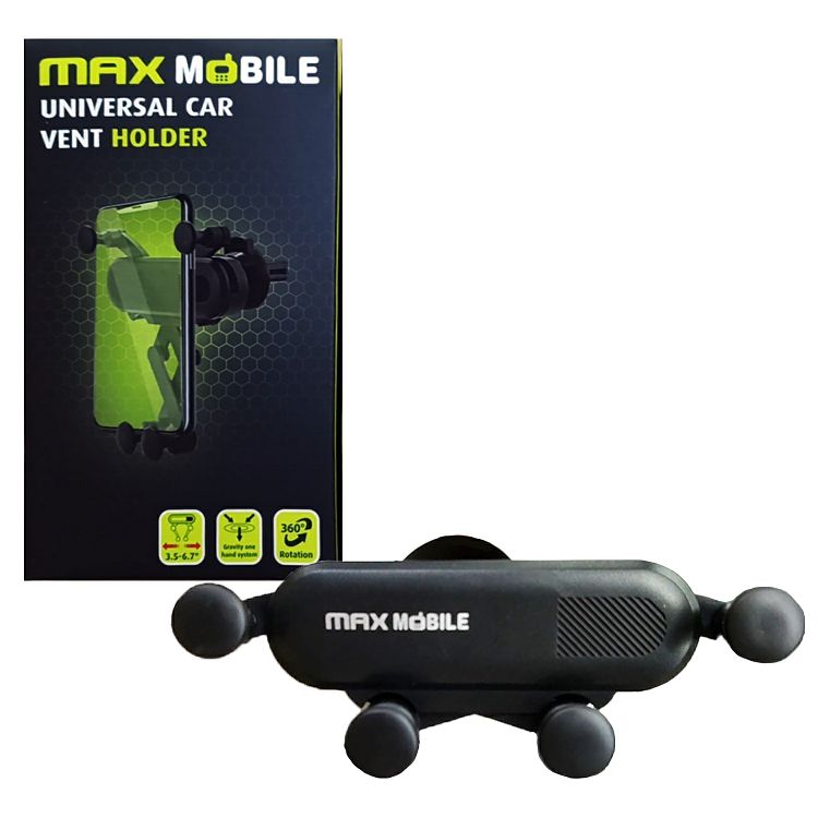Maxmobile drzac za mobitel gravity vent g260 do 67 1006010044