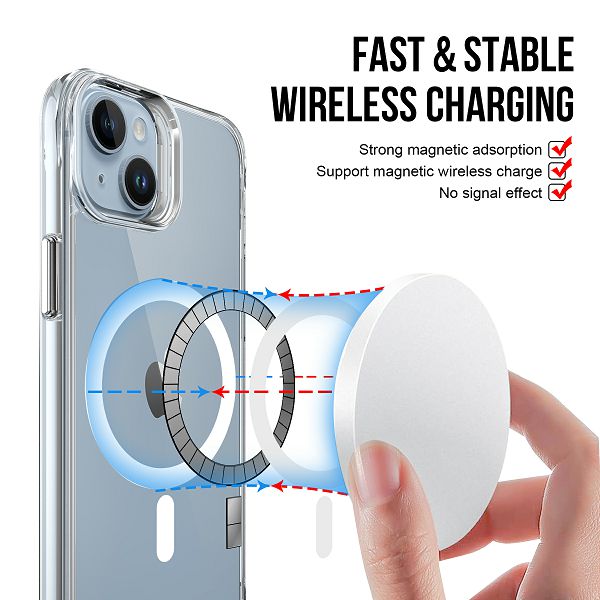 MM TPU IPHONE 15 PRO - DROP-PROOF PURE MAGSAFE Clear